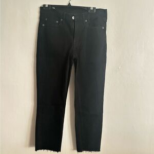 GAP Men's Classic Black Straight Jeans